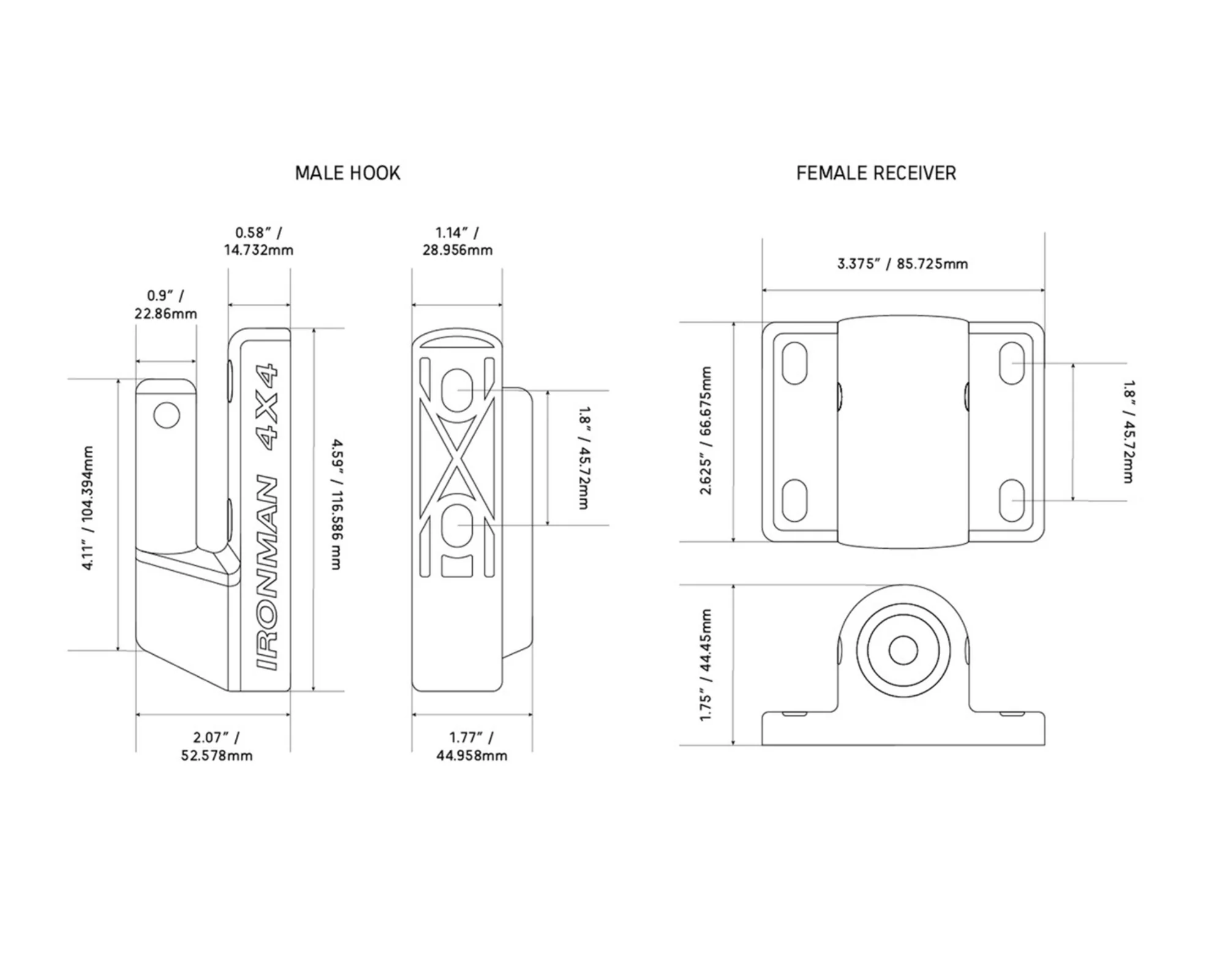 Awning Quick Release Mounting Brackets - Image 5